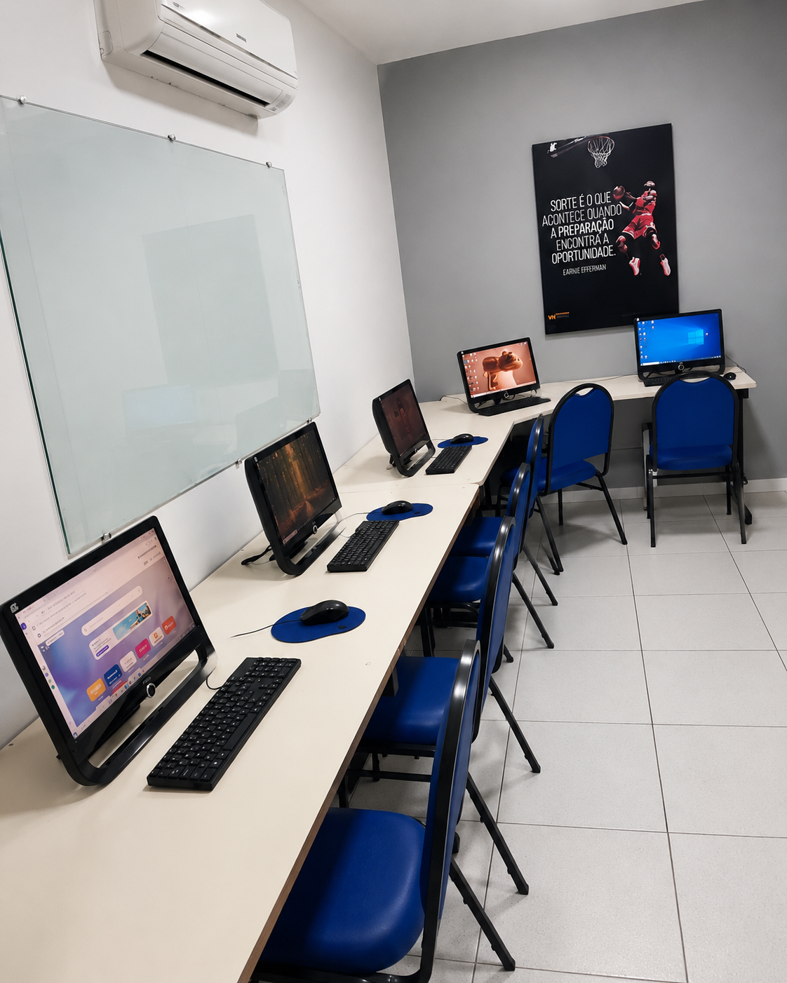 Recepção do Instituto VN